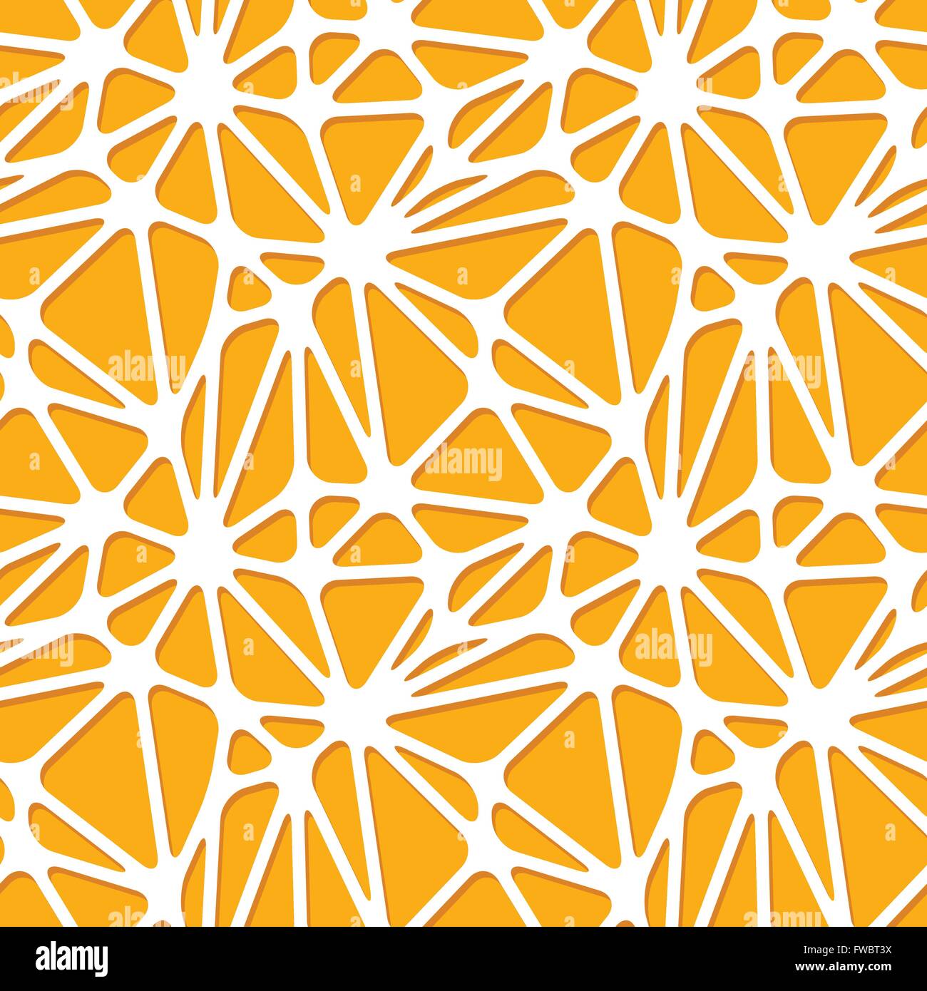 Orange polygon abstract triangle background hi-res stock photography ...