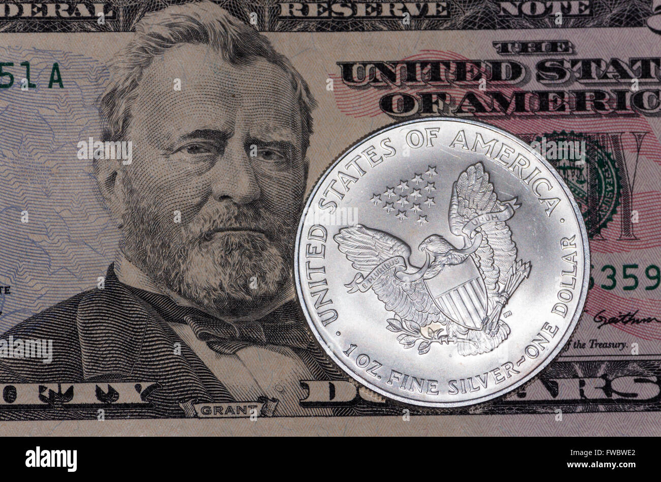 Us silver coin hires stock photography and images Alamy