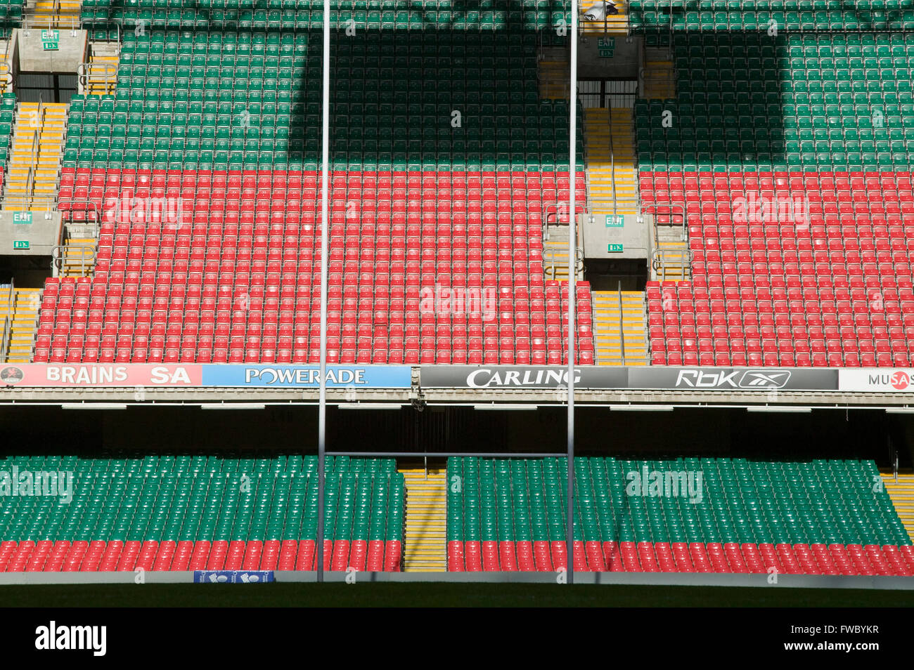 Hard plastic stadium seating hi-res stock photography and images - Alamy