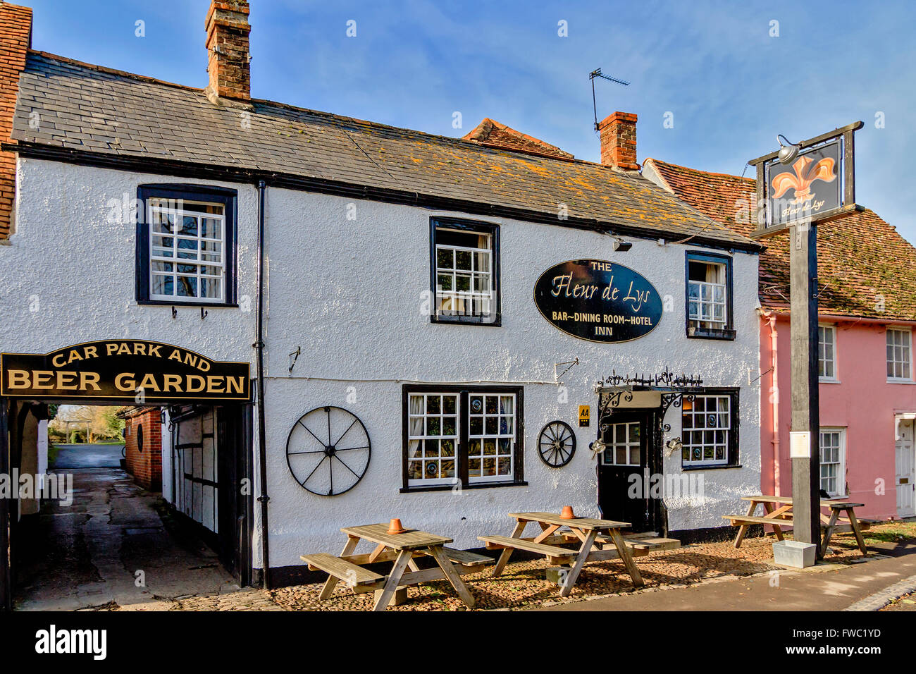 Public House Dorchester On Thames Oxfordshire UK Stock Photo