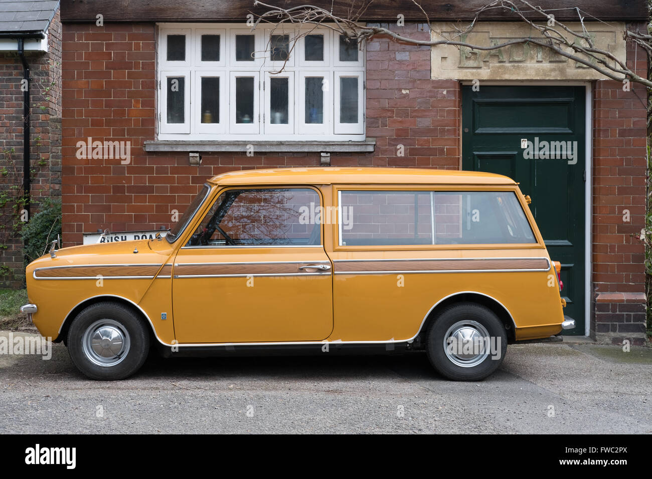 Leyland Austin Mini Clubman Estate car Stock Photo Alamy