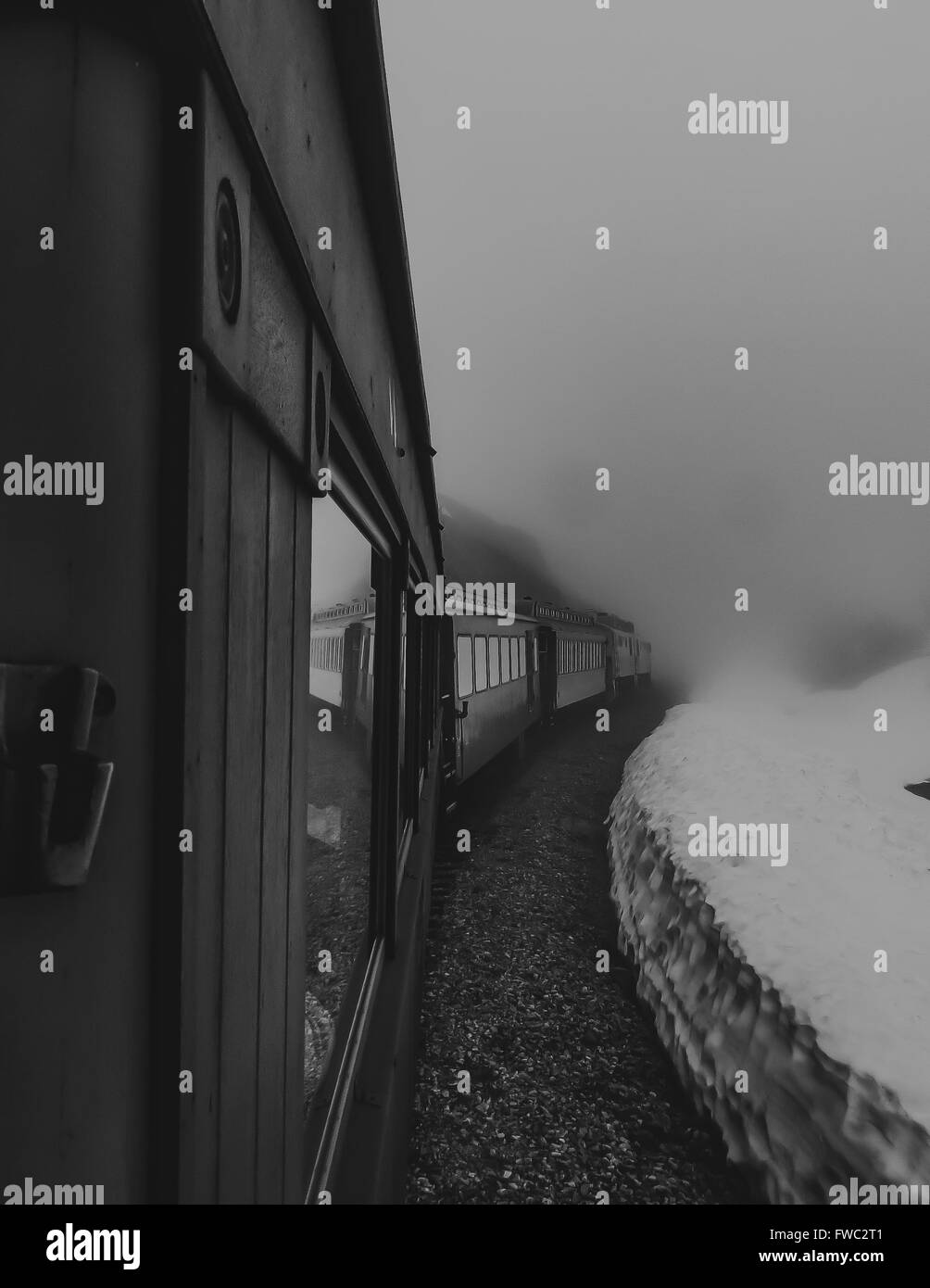 Along the White Pass rail line in Skagway, Alaska Stock Photo Alamy