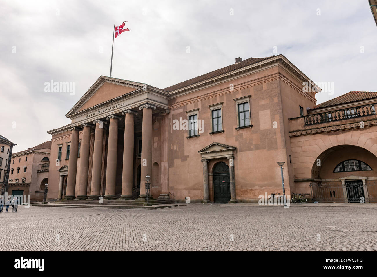 Copenhagen Court House Stock Photo Alamy