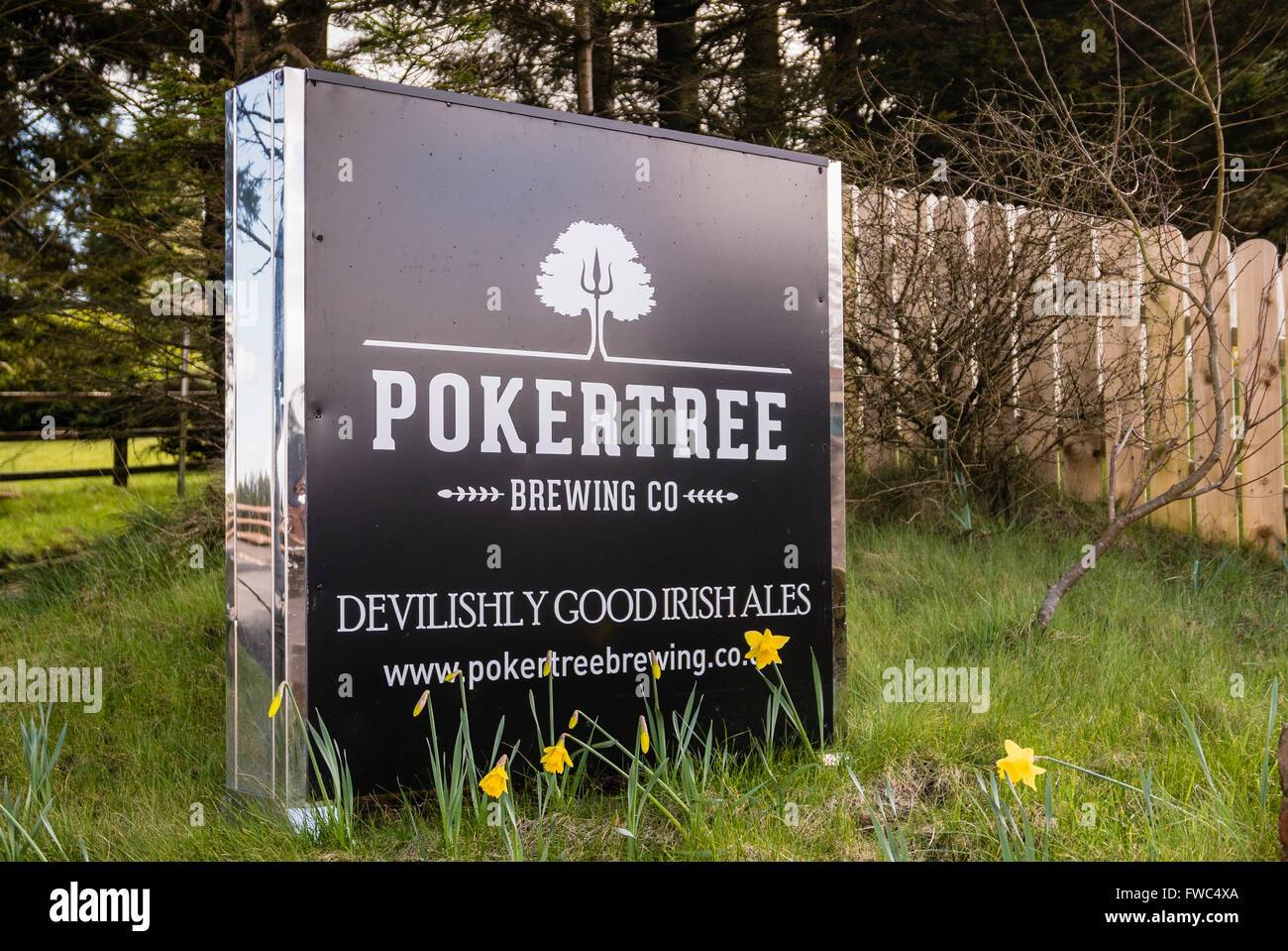 Pokertree Brewing Company, Carrickmore, County Tyrone, Northern Ireland. Stock Photo