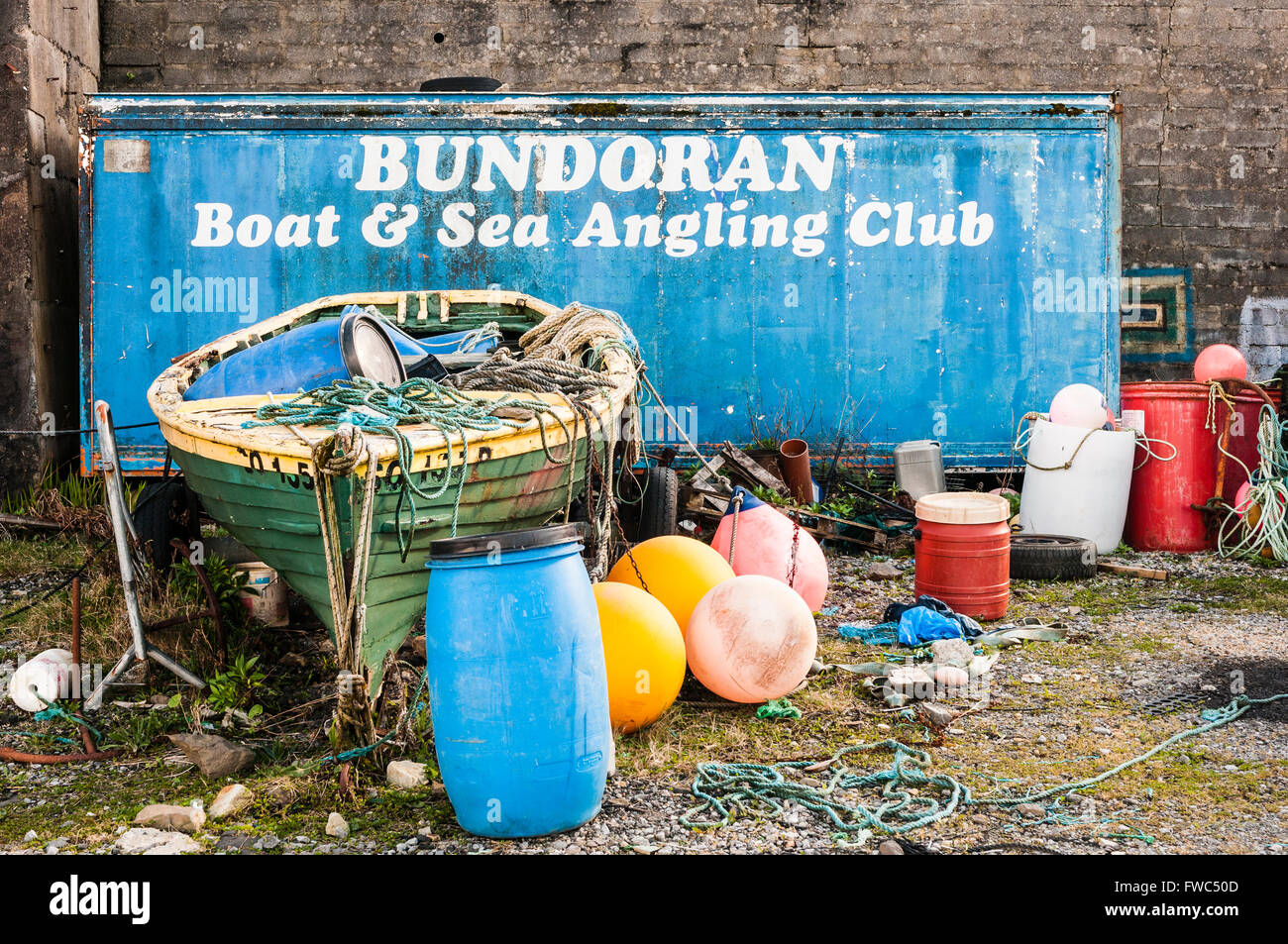 Bundoran boat and sea angling club Stock Photo