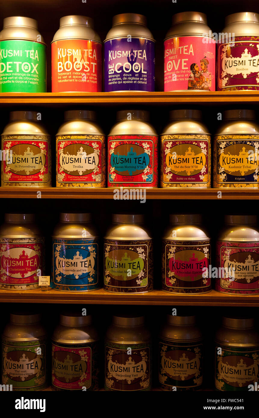 Kusmi tea hi-res stock photography and images - Alamy