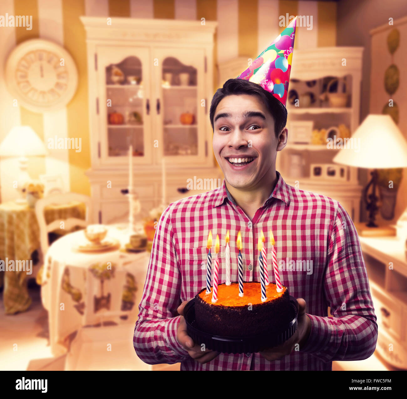 Happy birthday boy Stock Photo - Alamy