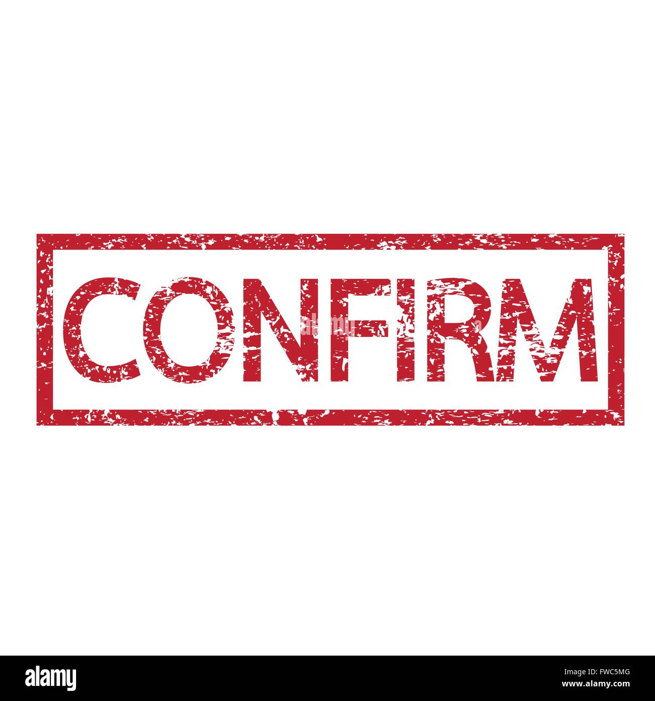 stamp-with-word-confirm-stock-vector-image-art-alamy