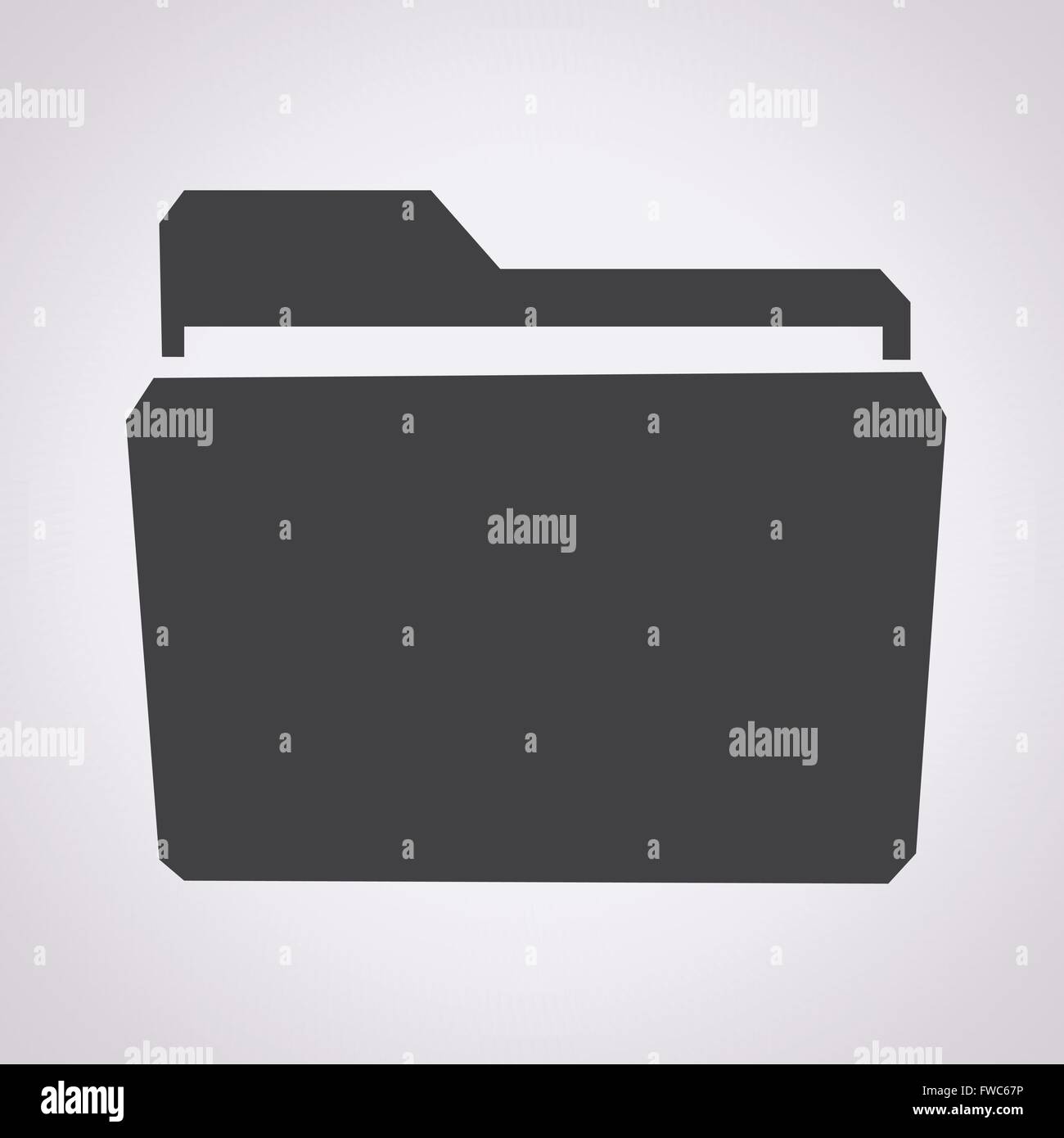 Folder folder icon Stock Vector Images - Alamy