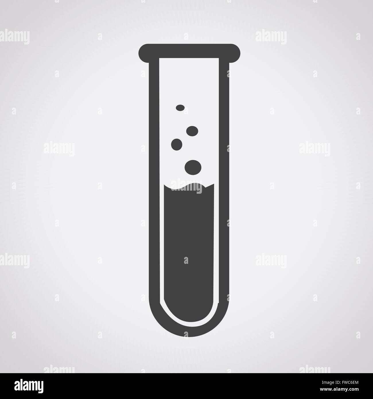 Lab Tube Icon ,test-tube icon Stock Vector Image & Art - Alamy