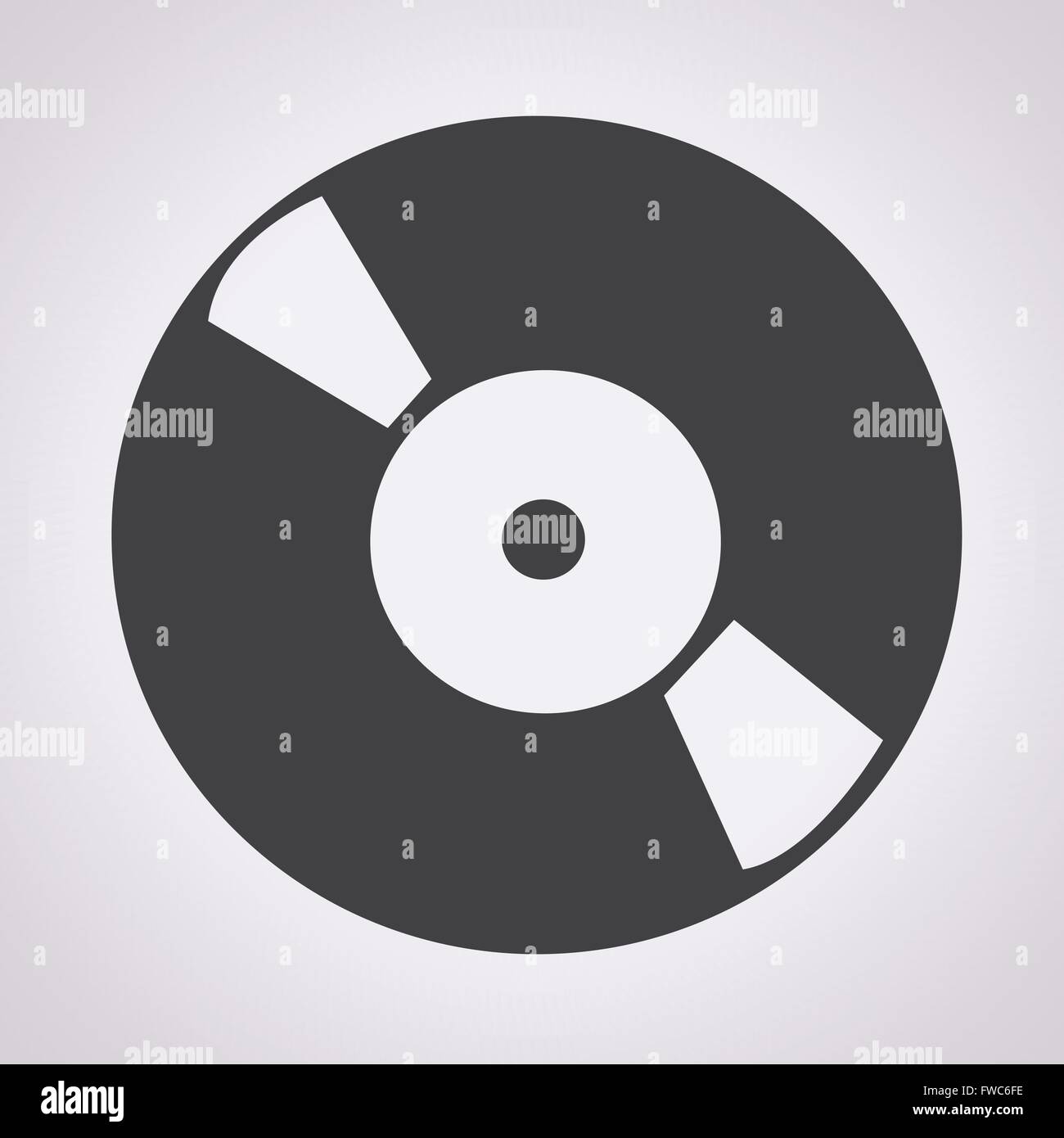 Retro vinyl record icon Stock Vector Image & Art - Alamy