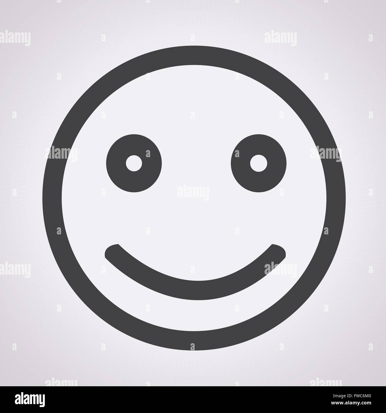 Glad smile Stock Vector Images - Alamy