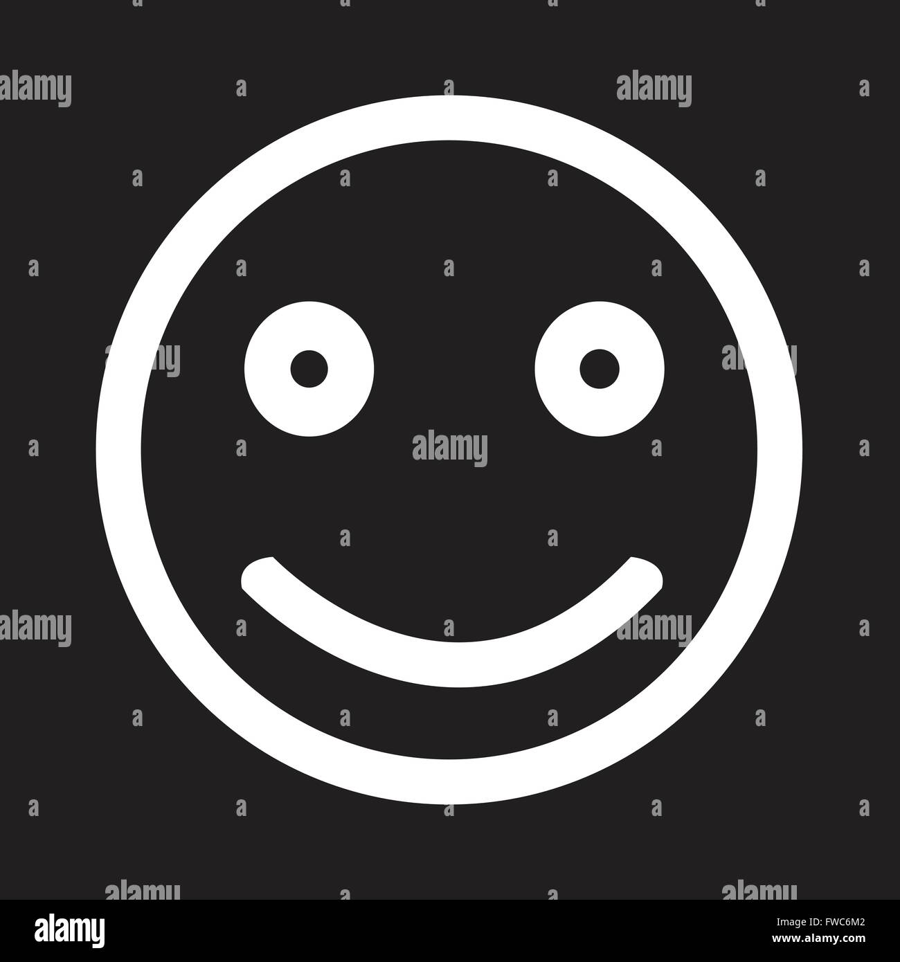 Glad smile Stock Vector Images - Alamy
