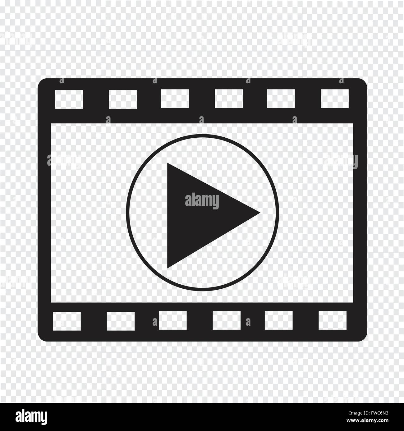 Film Strip Icon Stock Vector Image & Art - Alamy