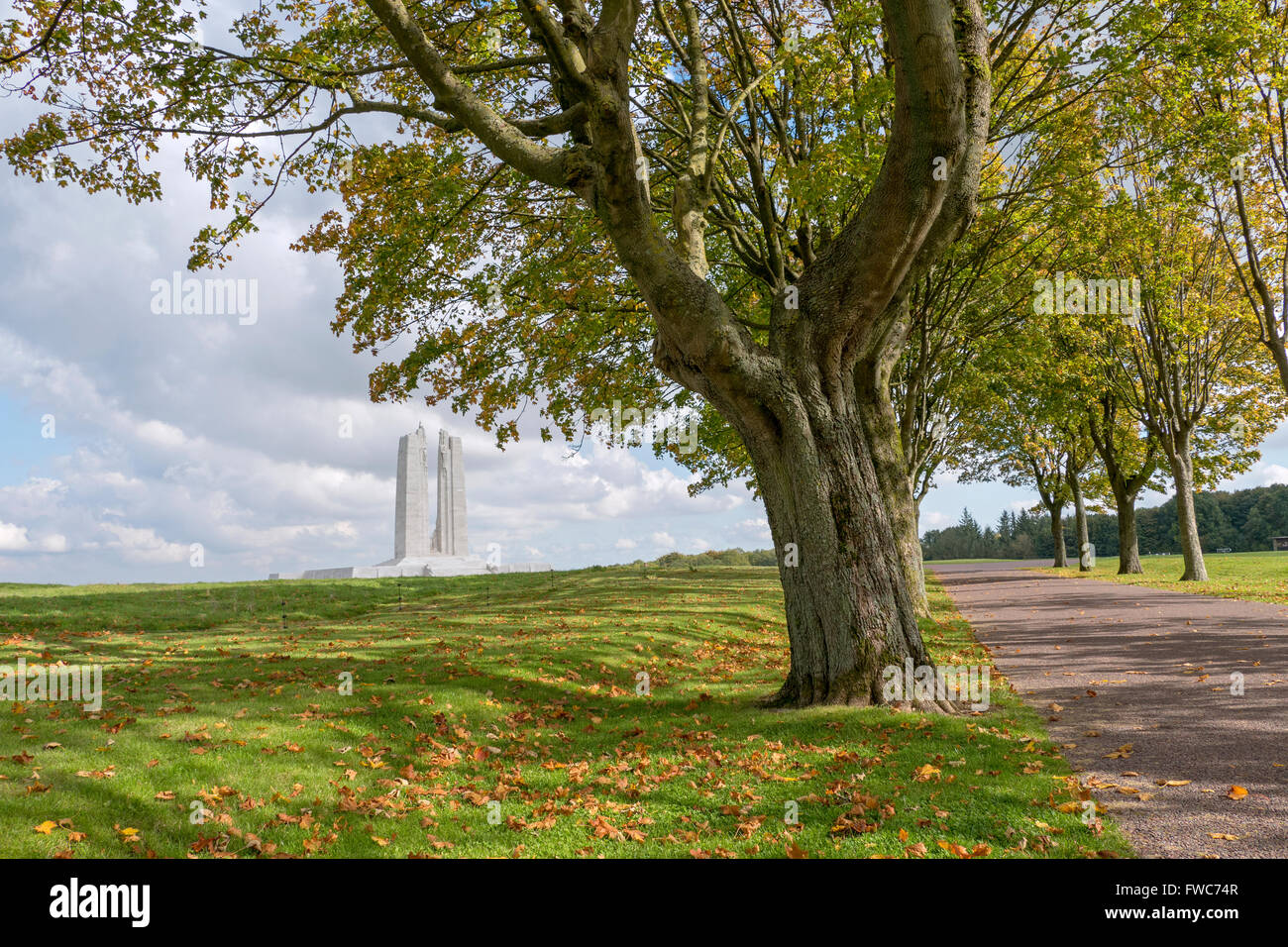 The Canadian National Vimy Memorial is a memorial site in France ...