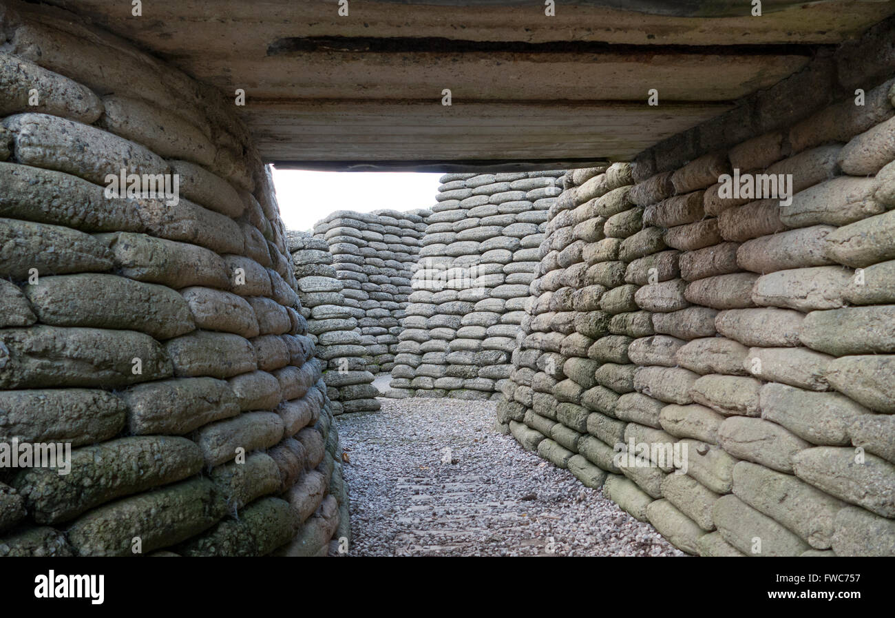 World war 1 somme tunnels hi-res stock photography and images - Alamy