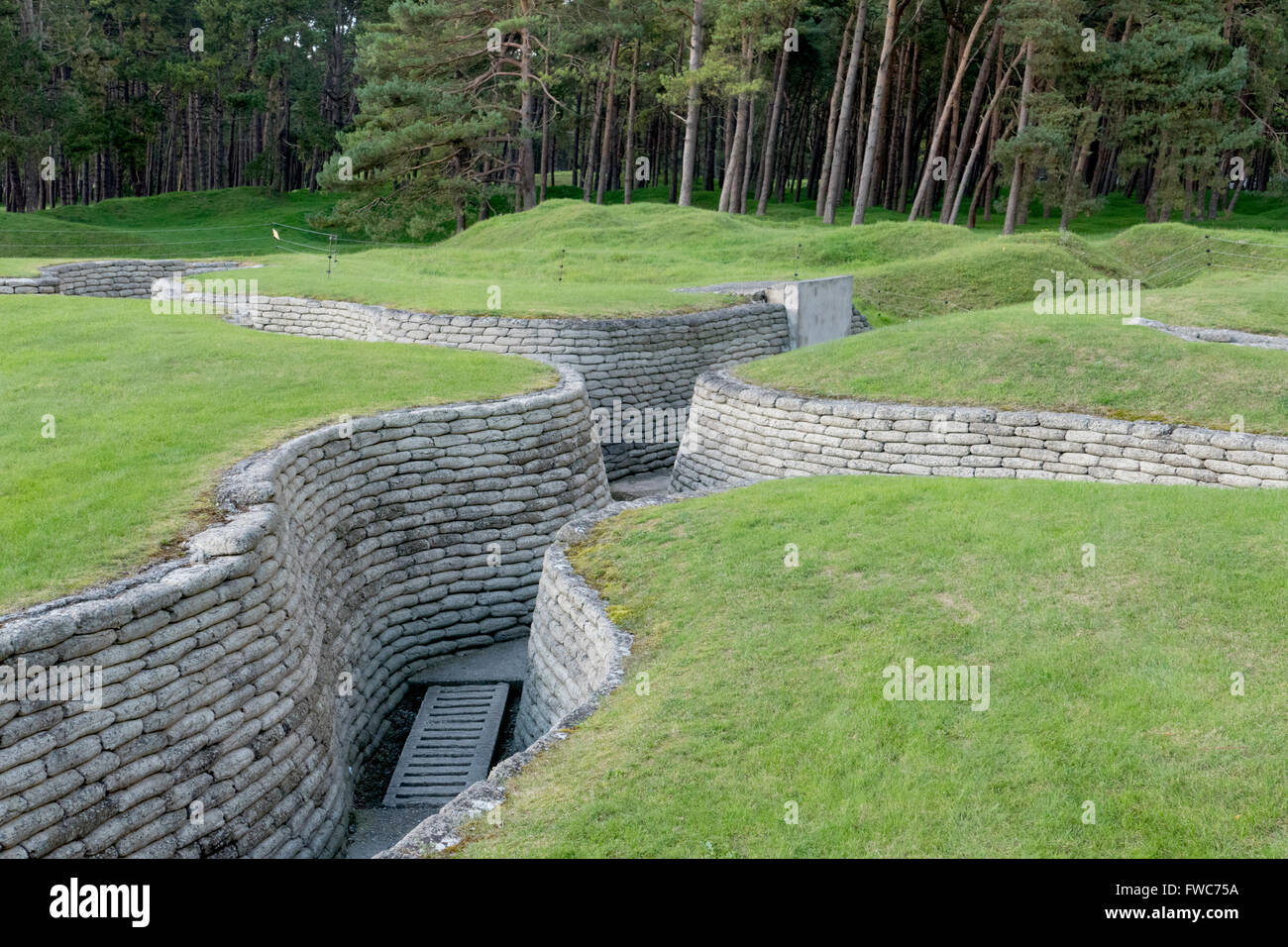 The Canadian National Vimy Park is a memorial site in France dedicated ...