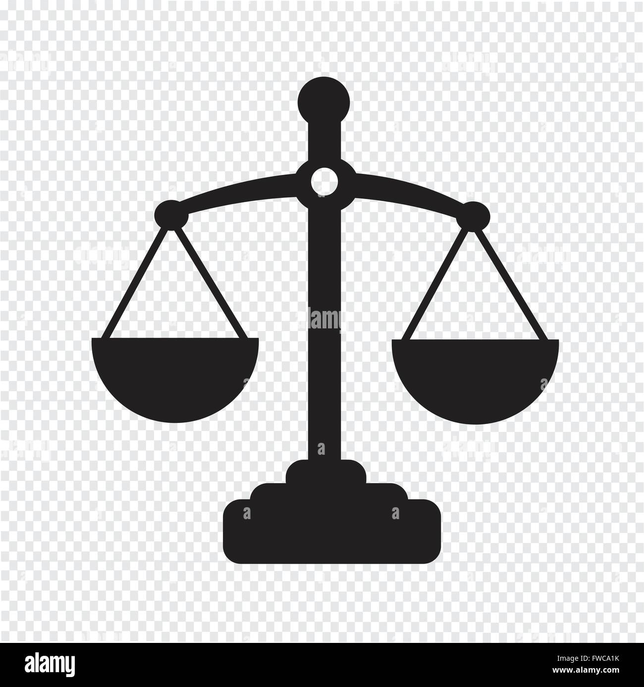 Scales of justice icon Stock Vector Image & Art - Alamy