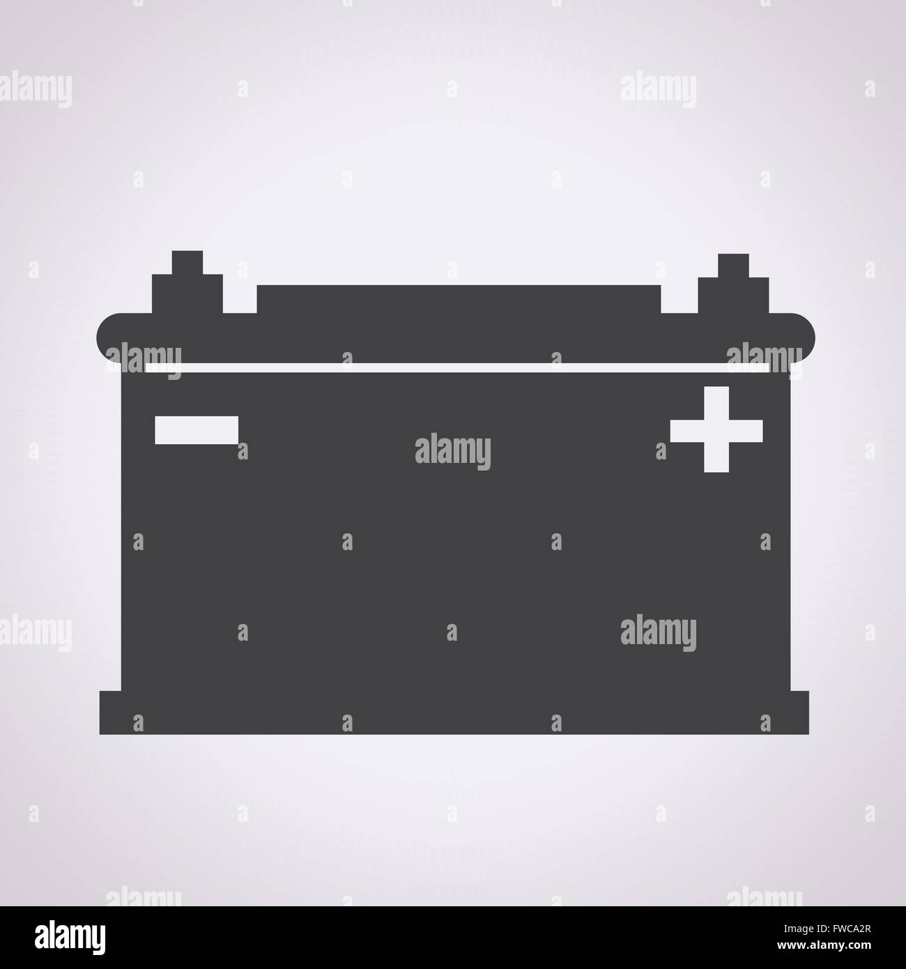 Car battery icon Stock Vector Image & Art Alamy