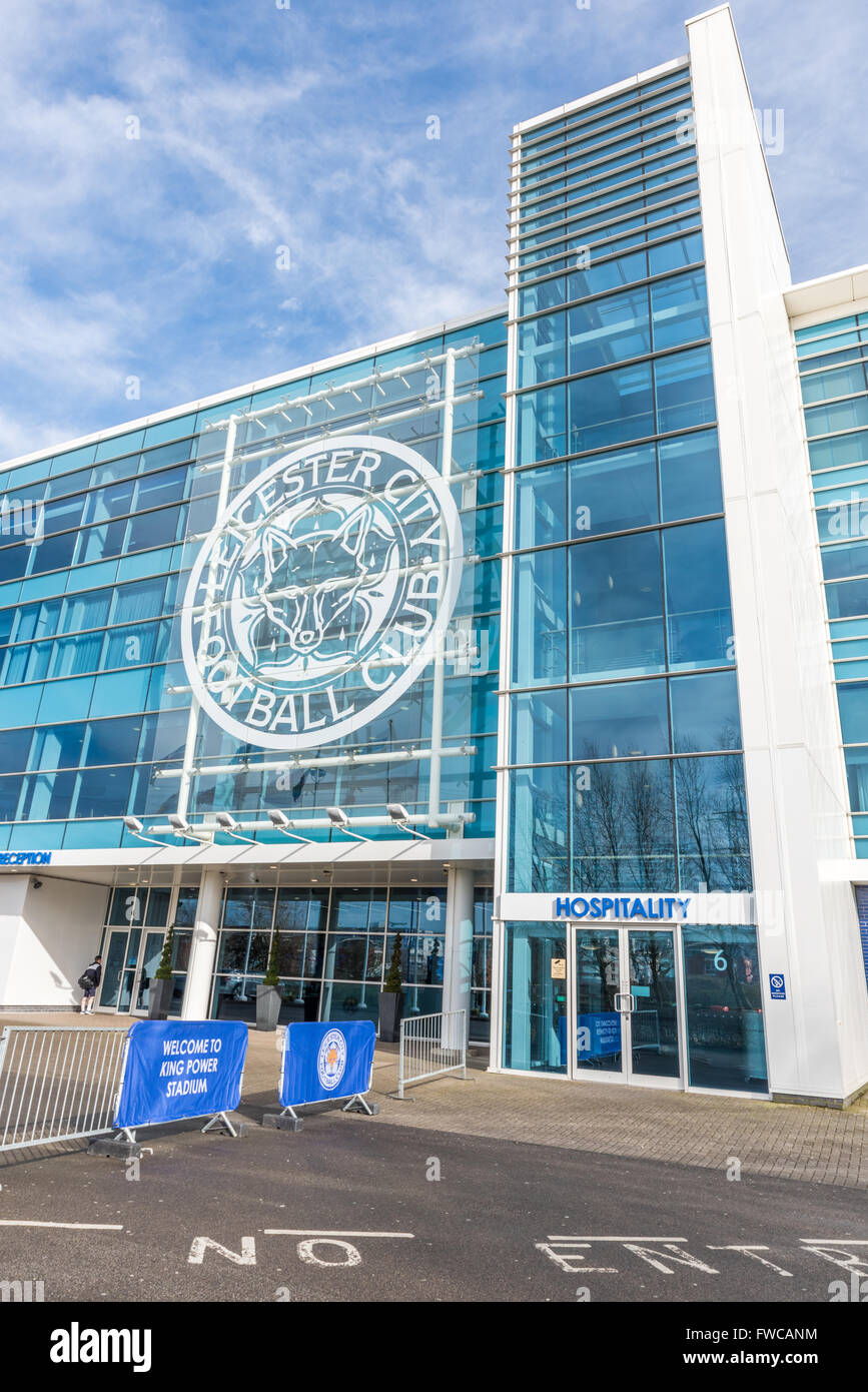 Leicester City Football Club King power stadium Stock Photo Alamy