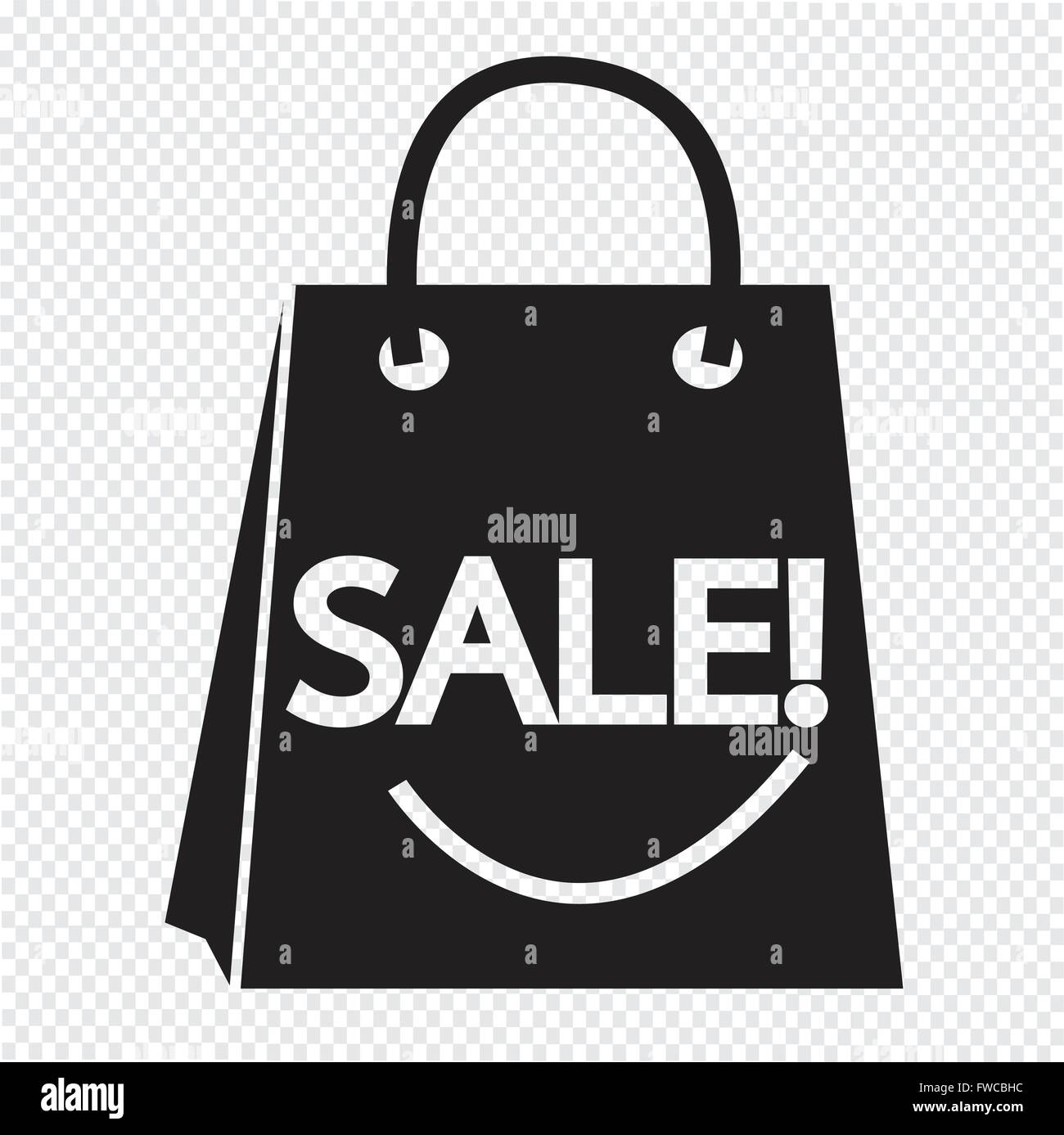 sale shopping bag icon Stock Vector Image & Art - Alamy