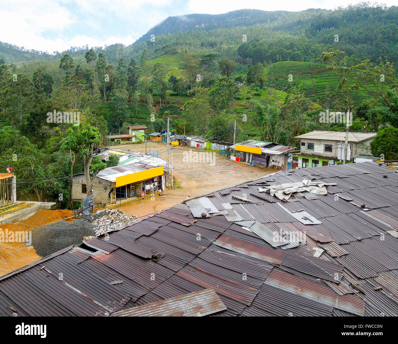 small settlement in the jungle of Sri Lanka Stock Photo - Alamy