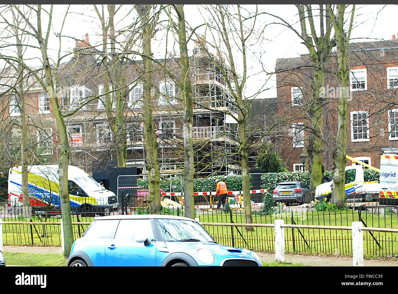 The Grove, the Highgate in north London UK where celebrities like Kate Moss, Michael and