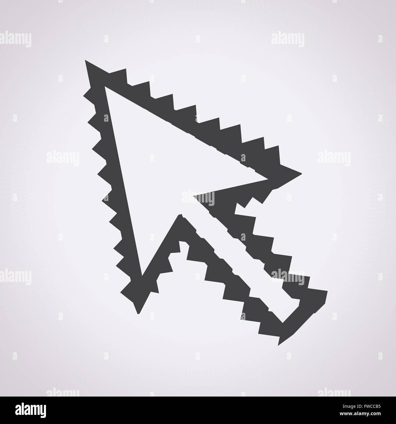 Arrow cursor Icon Stock Vector Image & Art - Alamy