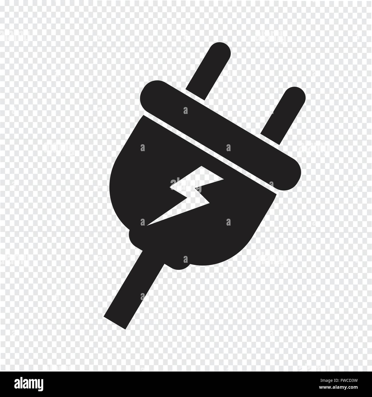 Electric plug icon Stock Vector Image & Art - Alamy