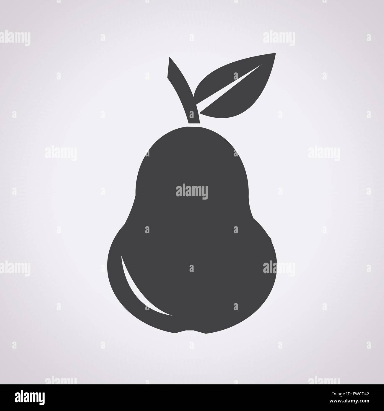 Pear Fruit icon Stock Vector Image & Art - Alamy