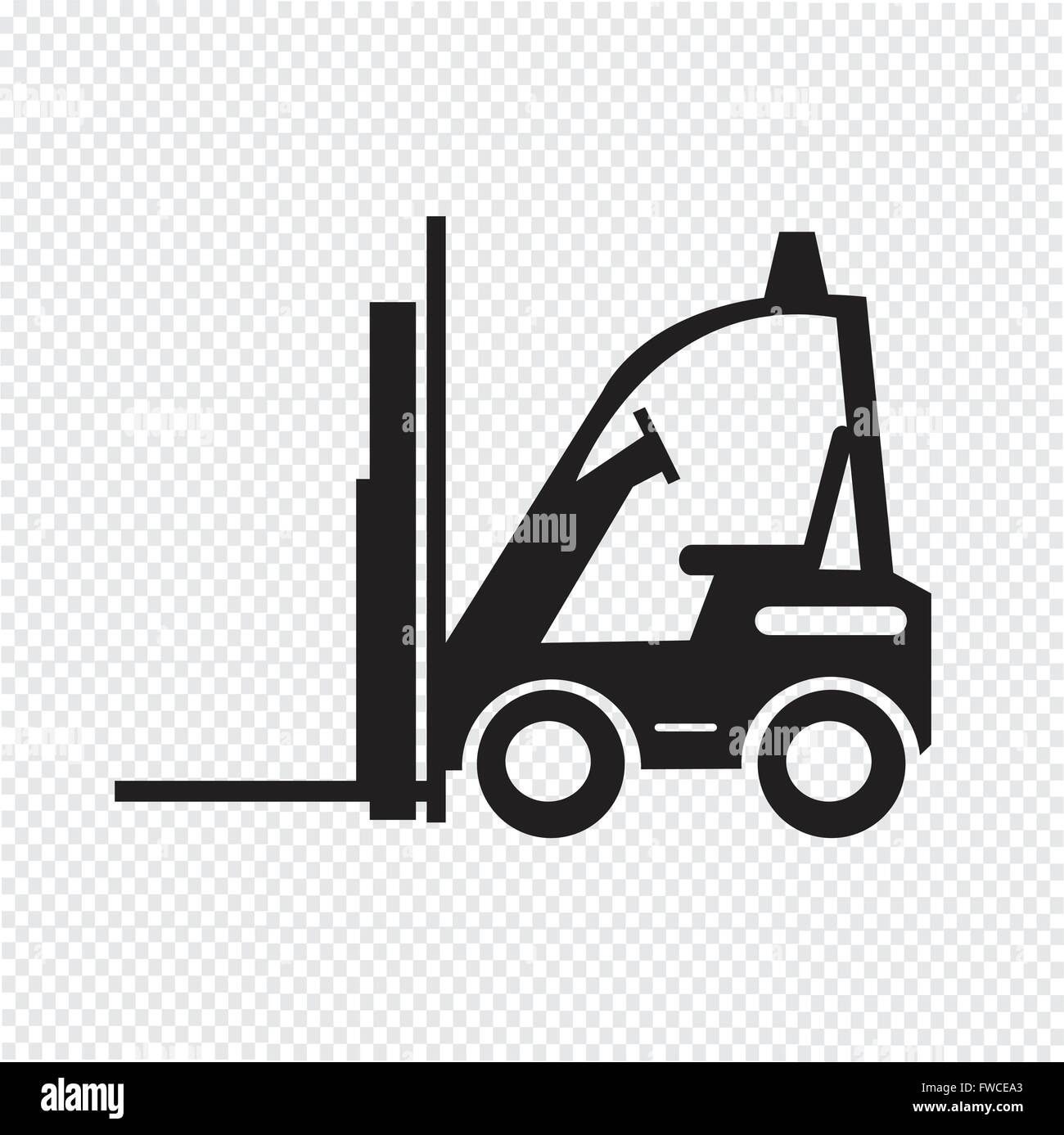 Forklift truck icon Stock Vector Image & Art - Alamy