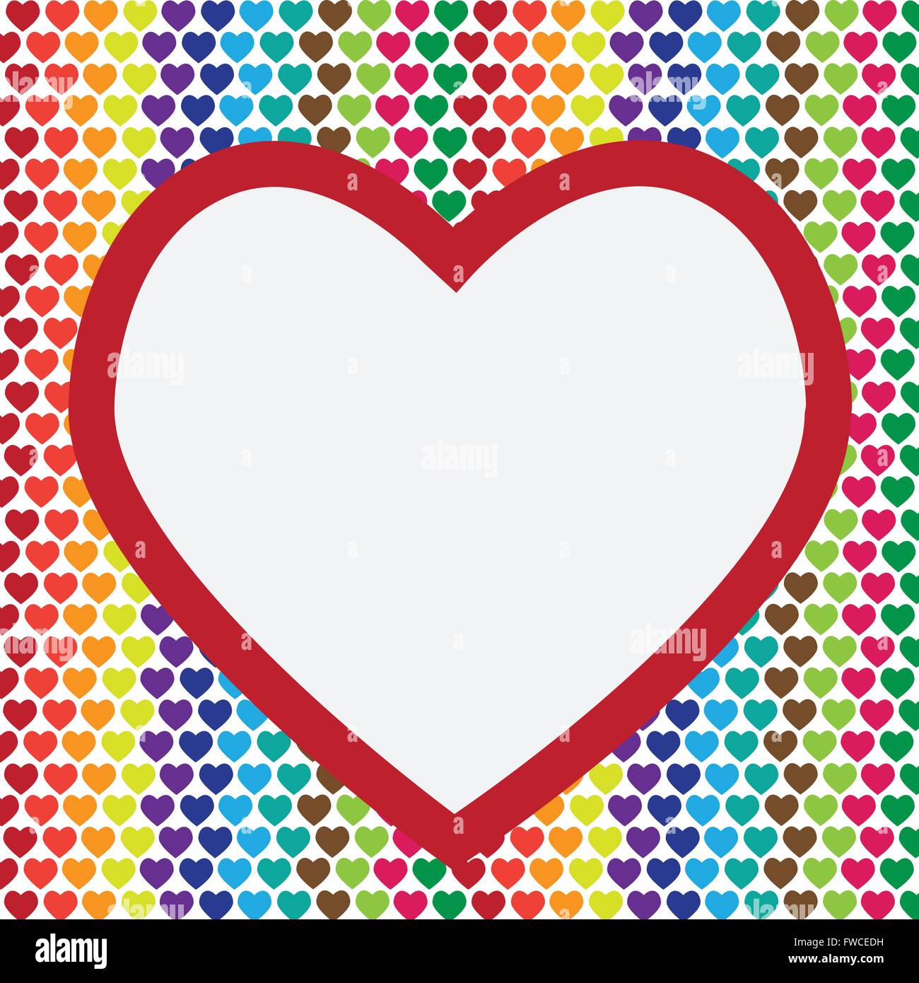 Heart Abstract Background Stock Vector Image & Art - Alamy