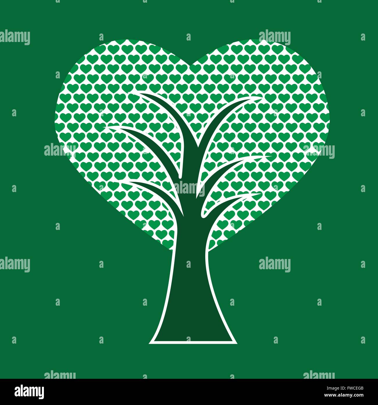 Valentin's card Stock Vector Images - Alamy