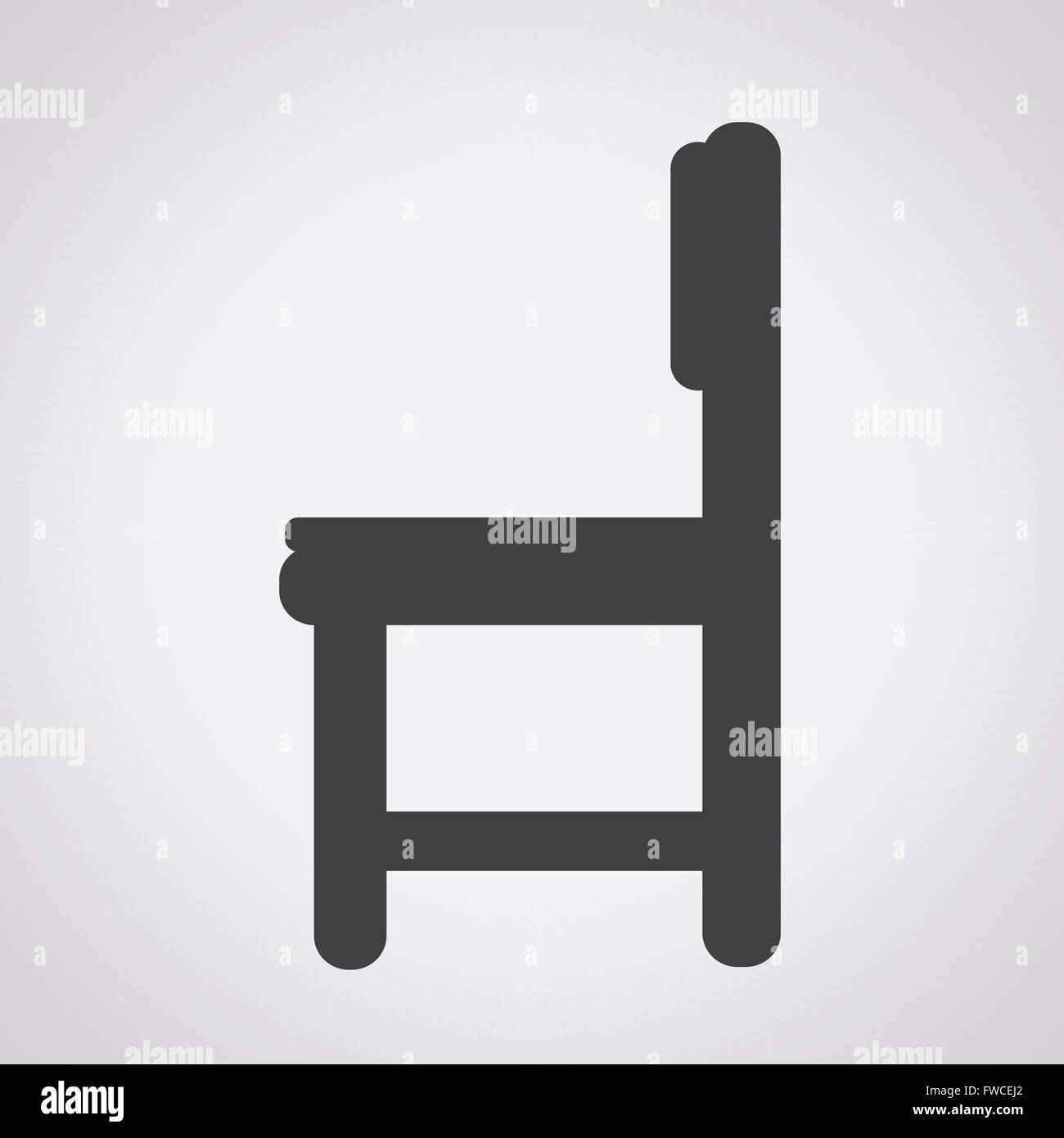 Chair Furniture Icon Stock Vector Image & Art - Alamy