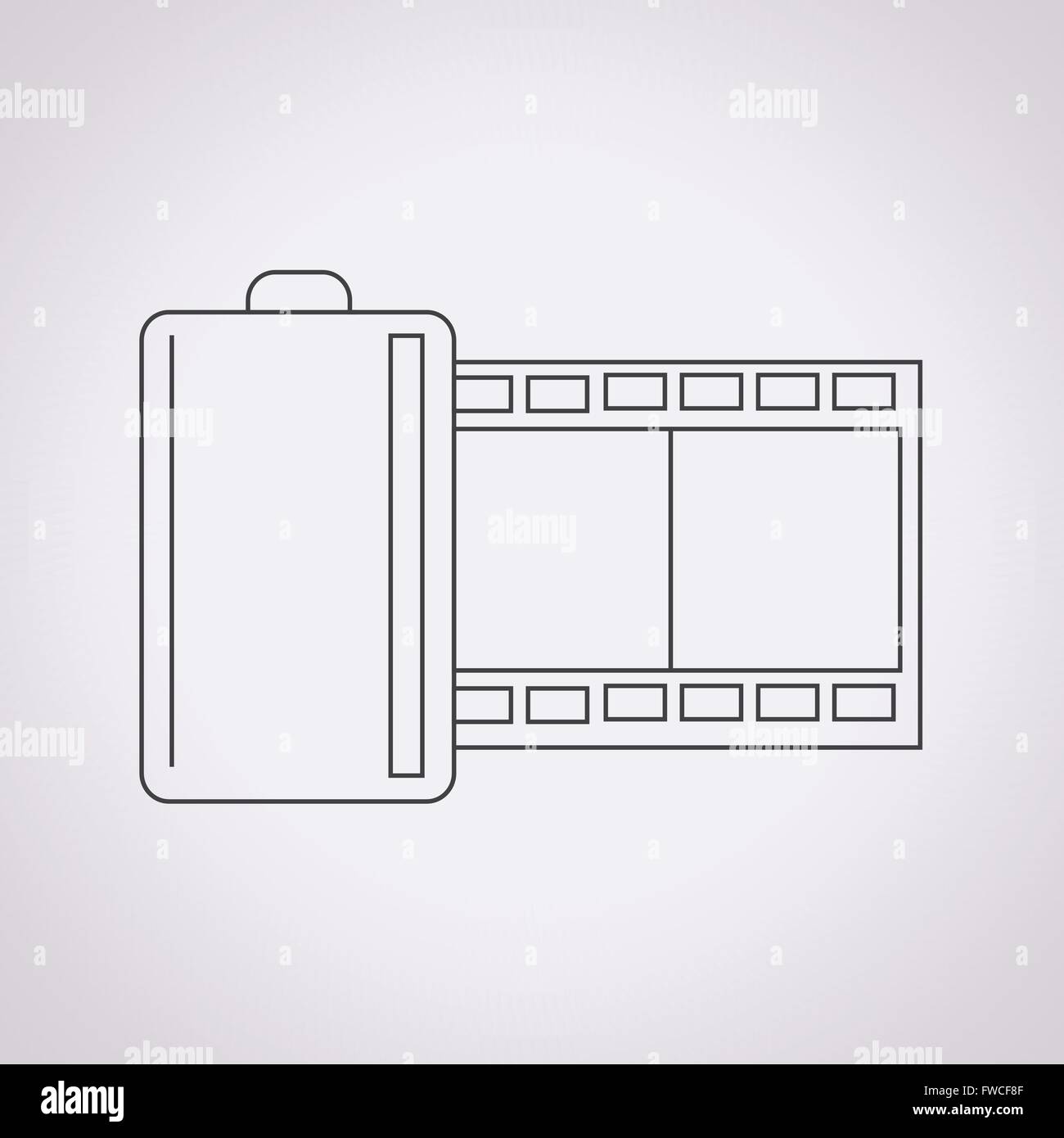 film tape icon Stock Vector Image & Art Alamy