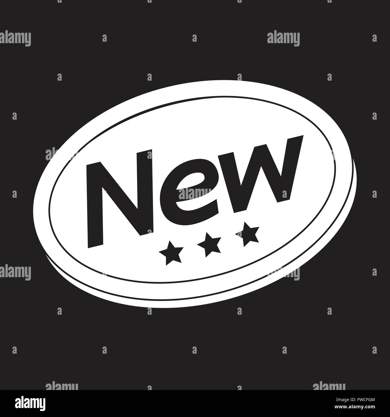 New sign icon Stock Vector Image & Art - Alamy