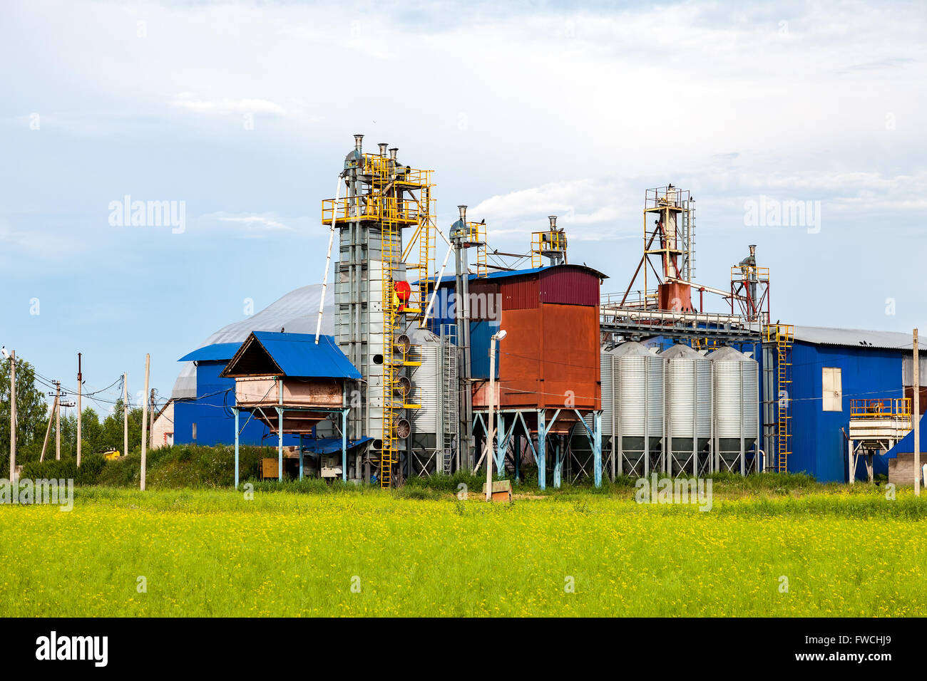 Grain Processing Building Processing grains hi-res stock photography and images - Alamy