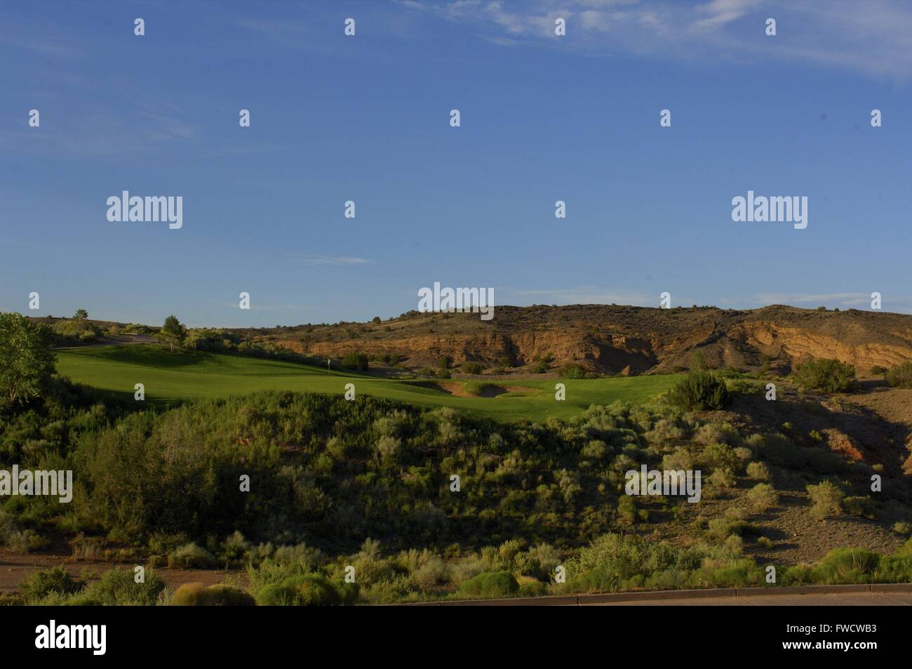 Santa Ana Pueblo, N.M, USA. 9th July, 2006. No. 10 on the Twin Warriors Golf Club on July 9, 2006 in Santa Ana Pueblo, N.M.ZUMA Press/Scott A. Miller © Scott A. Miller/ZUMA Wire/Alamy Live News Stock Photo