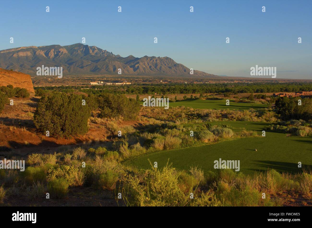 Santa Ana Pueblo, N.M, USA. 9th July, 2006. No. 16 on the Twin Warriors Golf Club on July 9, 2006 in Santa Ana Pueblo, N.M.ZUMA Press/Scott A. Miller © Scott A. Miller/ZUMA Wire/Alamy Live News Stock Photo