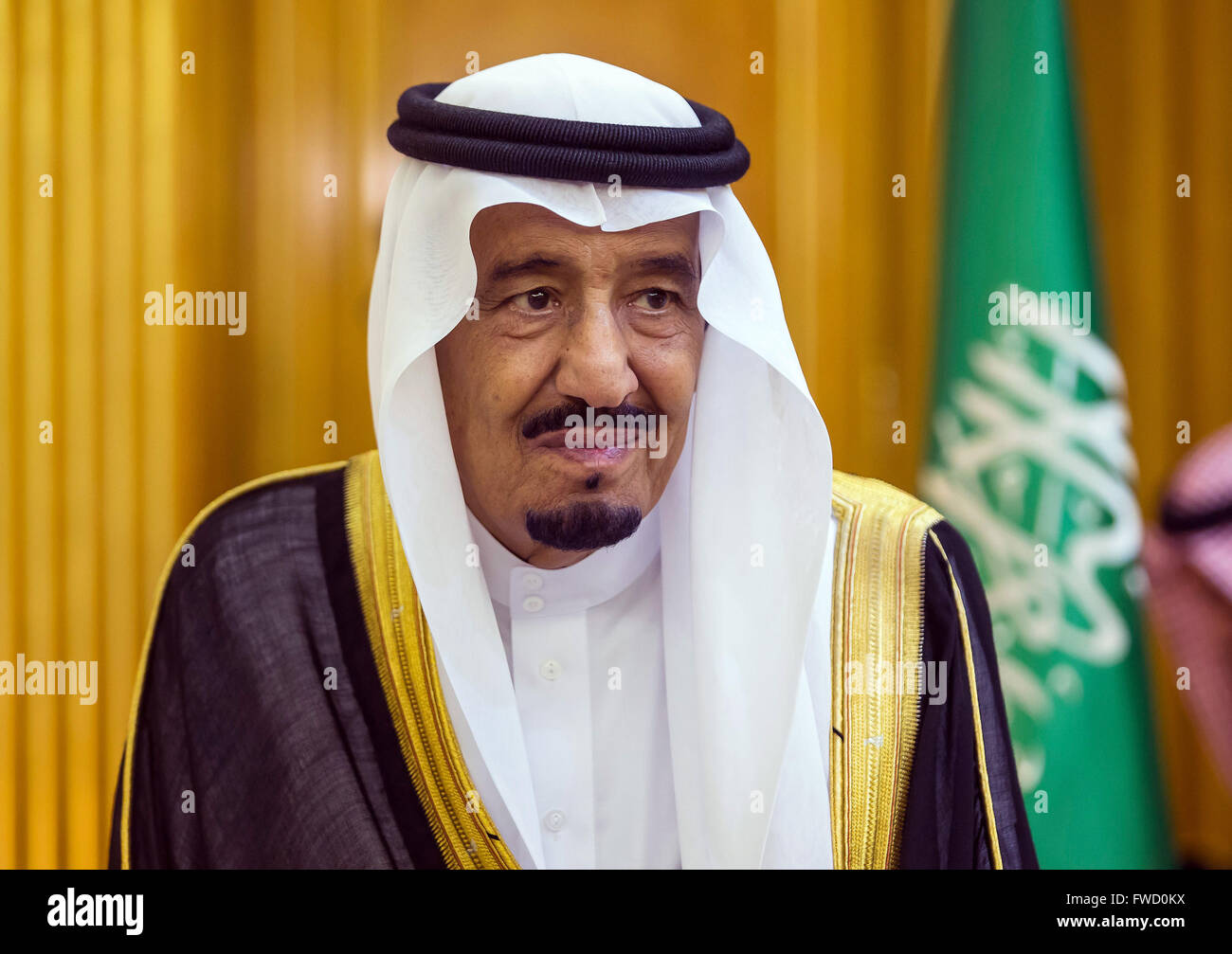 Crown Prince Salman bin Abdulaziz Al Saud, Saudi Arabian Vice Chairman of the Council of Ministers and Secretary of State for Defence of the Kingdom of Saudi Arabia is pictured in Djiddah, Saudi Arabia, 13 October 2014. PHOTO: THOMAS IMO/PHOTOTHEK.NET/DPA Stock Photo