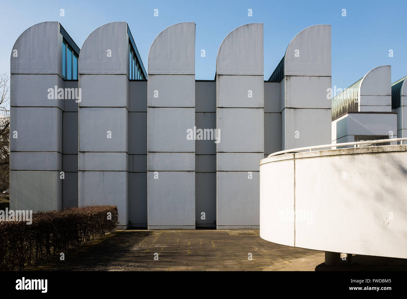 BERLIN, MARCH 16: The Bauhaus Archive (German: Bauhaus-Archiv) Museum of Design, in Berlin on ...
