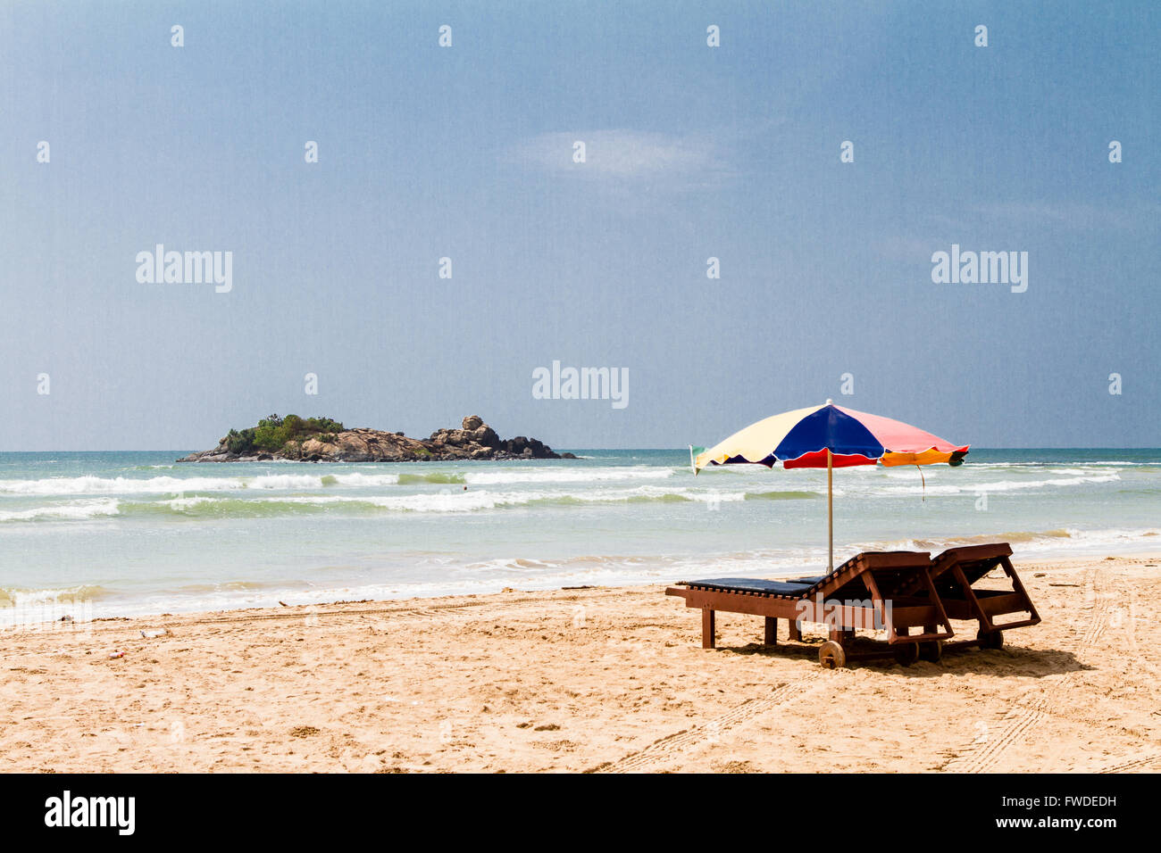 Moragalla Beach, Beruwala, Sri Lanka Stock Photo