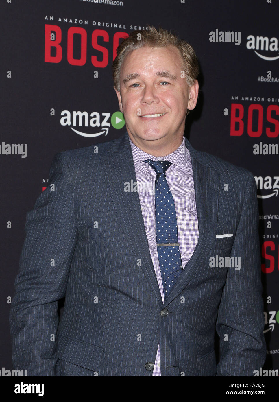 Premiere of Amazon's 'Bosch' Season 2 at SilverScreen Theater - Arrivals  Featuring: Spencer Garrett Where: West Hollywood, California, United States  When: 03 Mar 2016 Stock Photo - Alamy