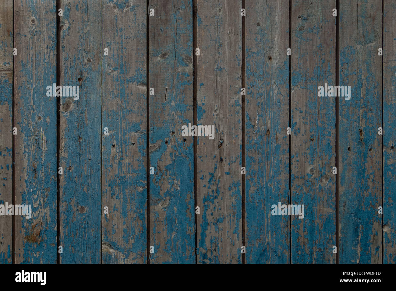 blue wooden wall of an old house Stock Photo - Alamy