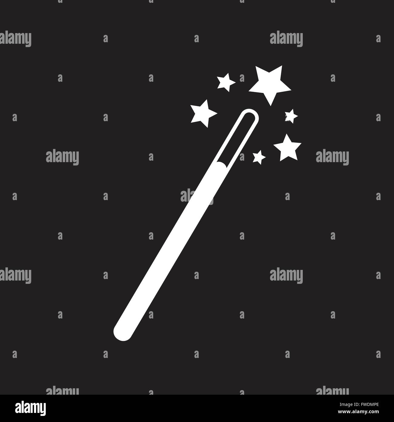 Magic Wand Icon Stock Vector