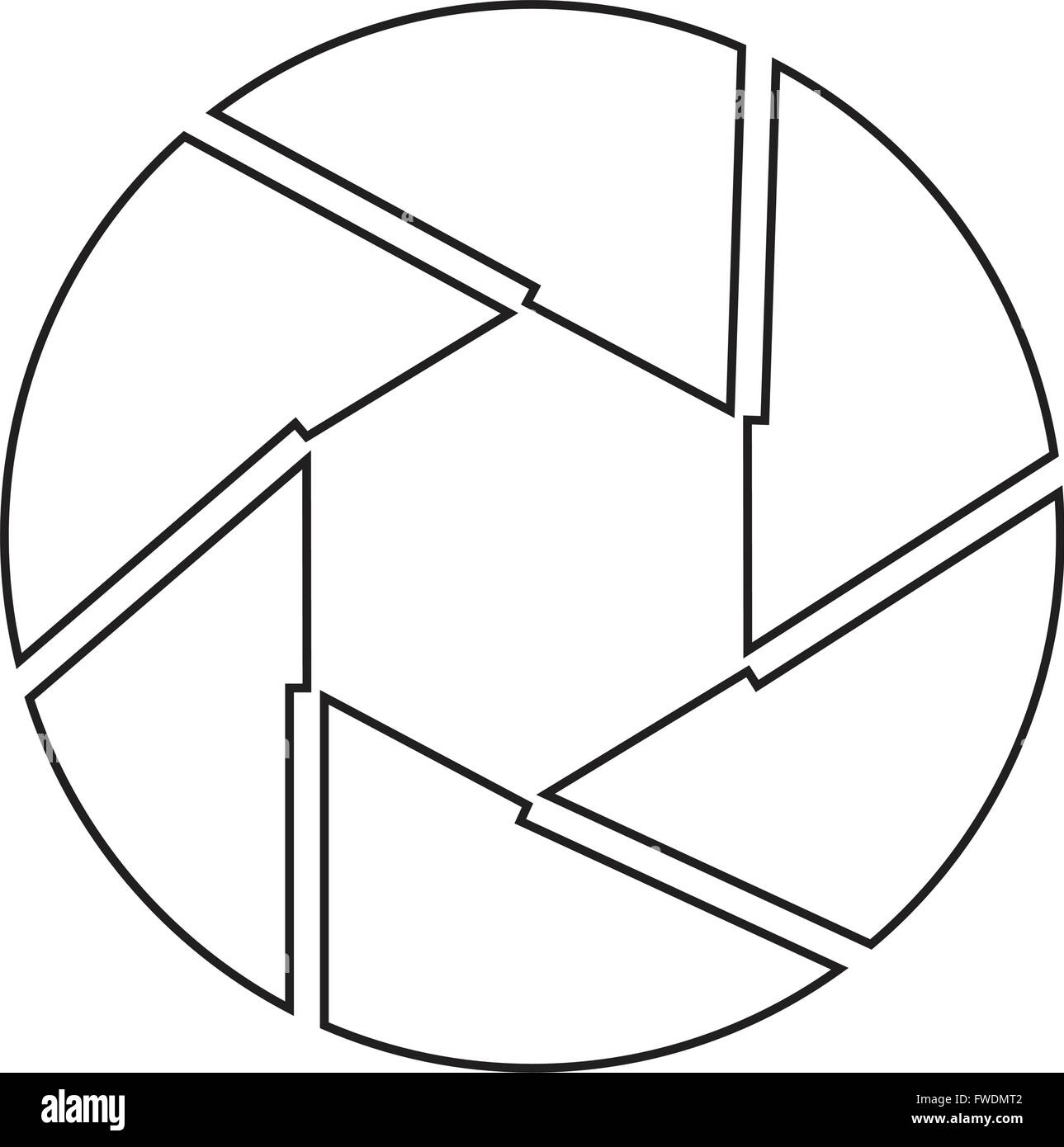 Shutter blade Stock Vector Images - Alamy