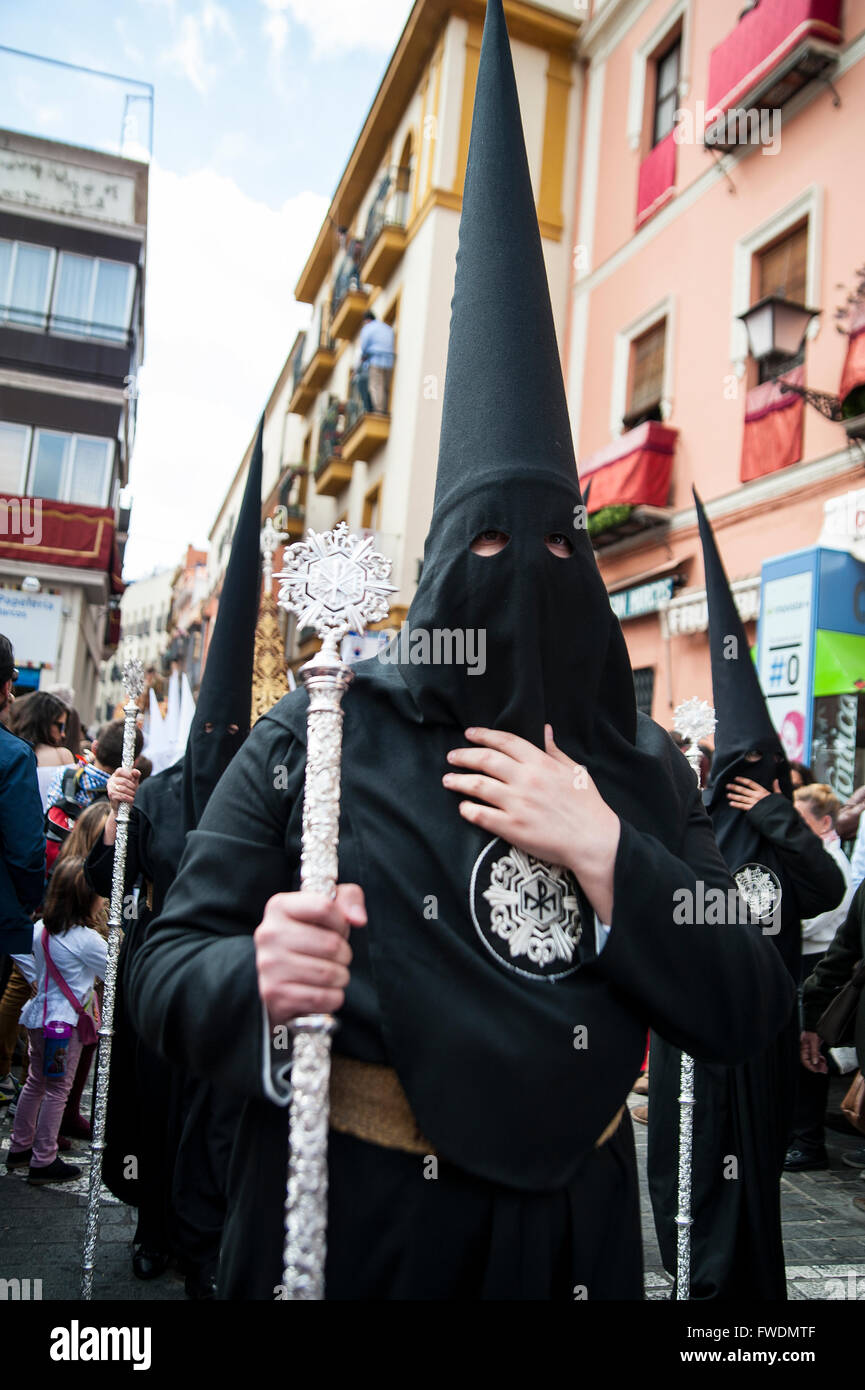SPAIN, SEVILLE Semana Santa The Holy Easter Week is celebrated