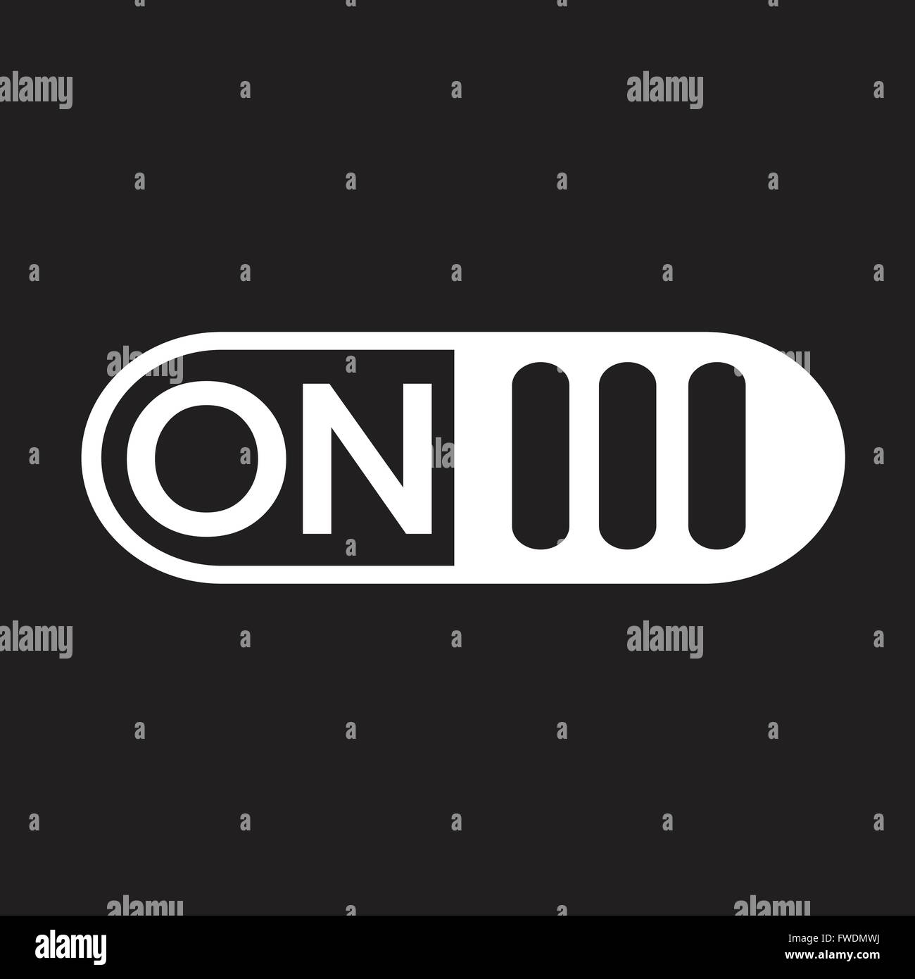 On Off switch button icon Stock Vector Image & Art - Alamy