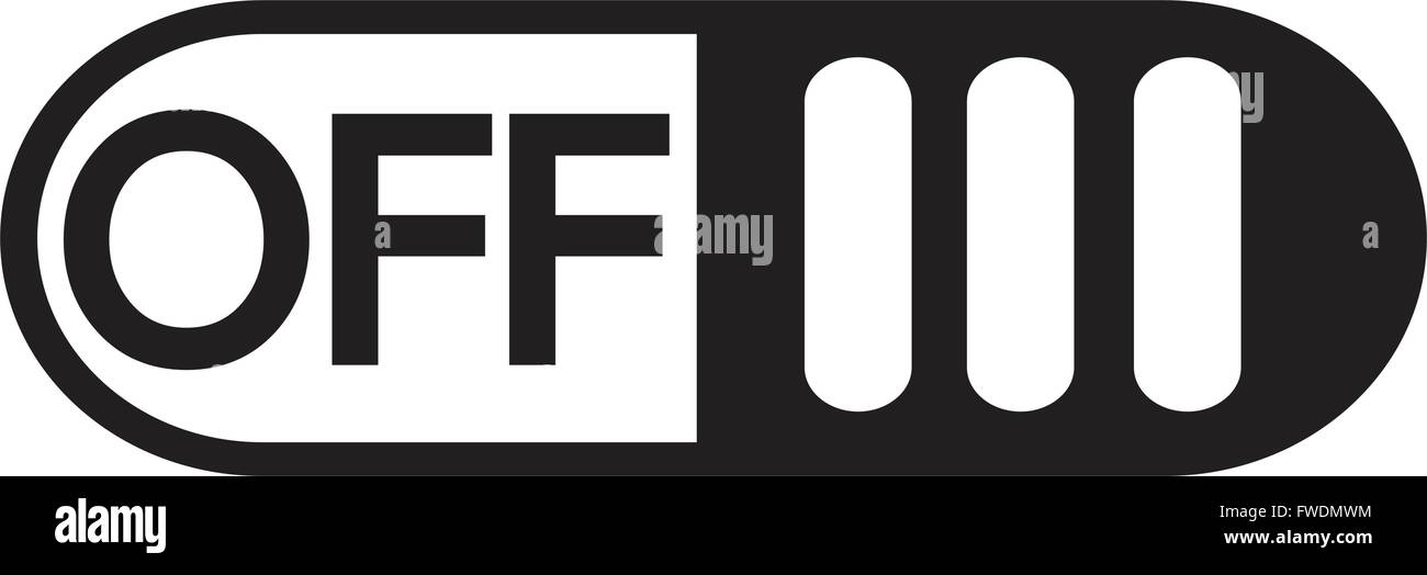 On Off switch button icon Stock Vector Image & Art - Alamy