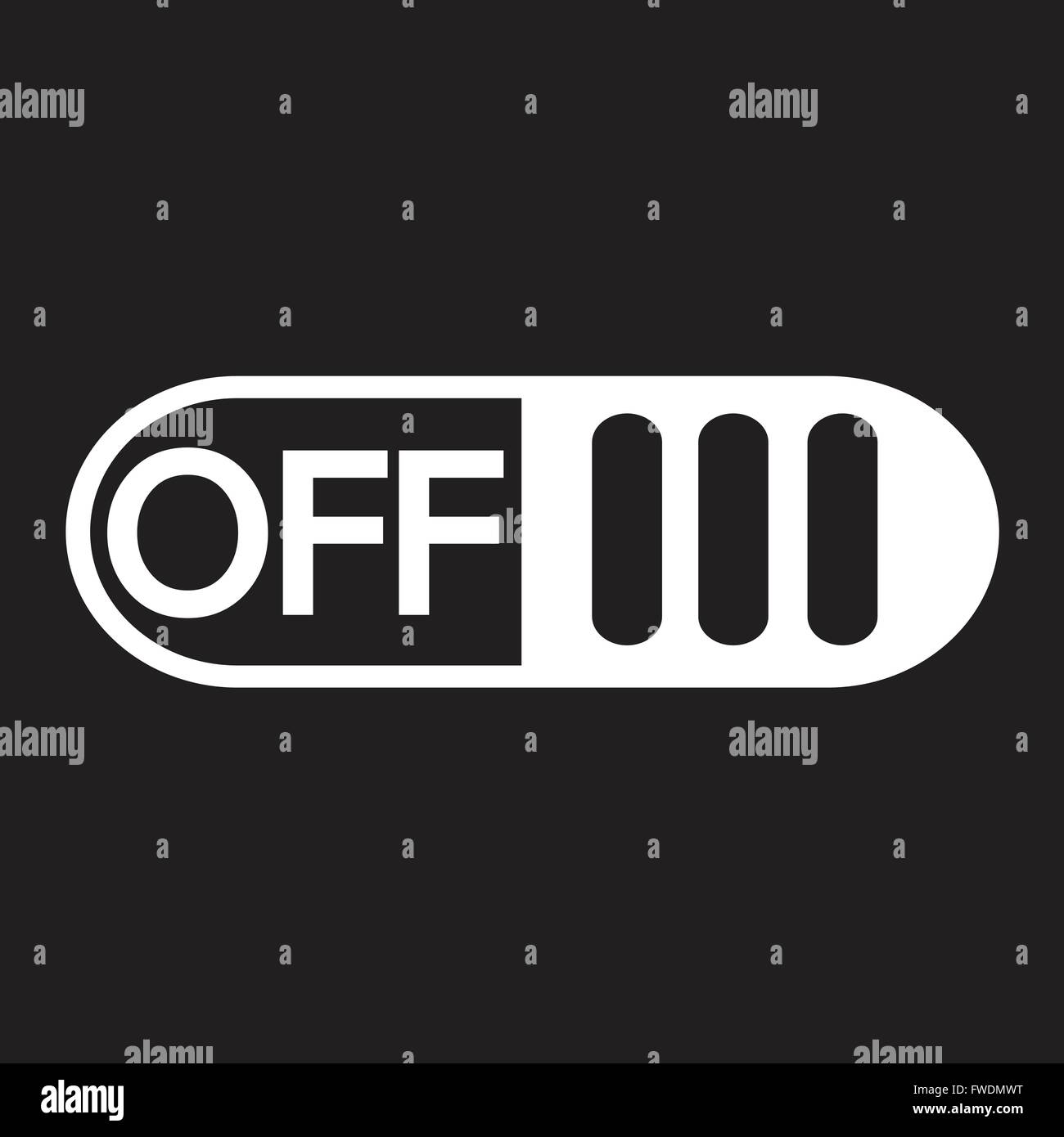 On Off switch button icon Stock Vector Image & Art - Alamy